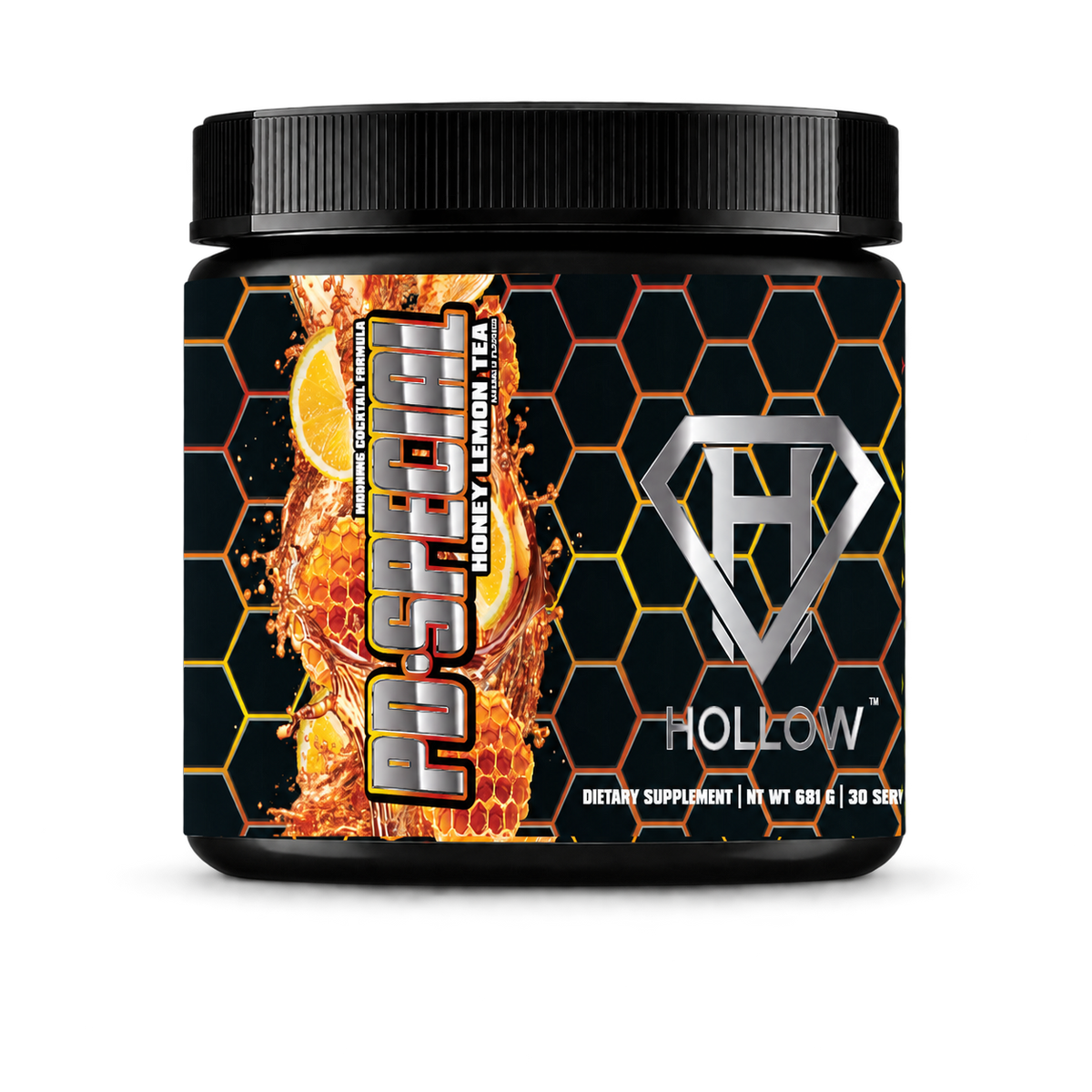 Hollow Labs pd special Honey Lemon Tea product render