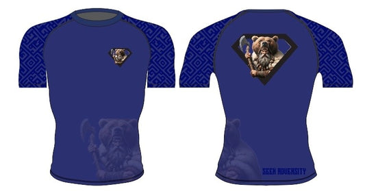 Hollow Deep Blue Berserker Rashguard