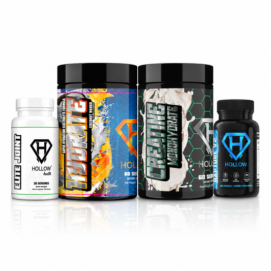 Men's Performance Stack – Rapture, Creatine Monohydrate, Elite Joint, Magnesium+ bundle – Hollow Labs