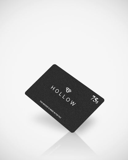 Hollow Gift Card