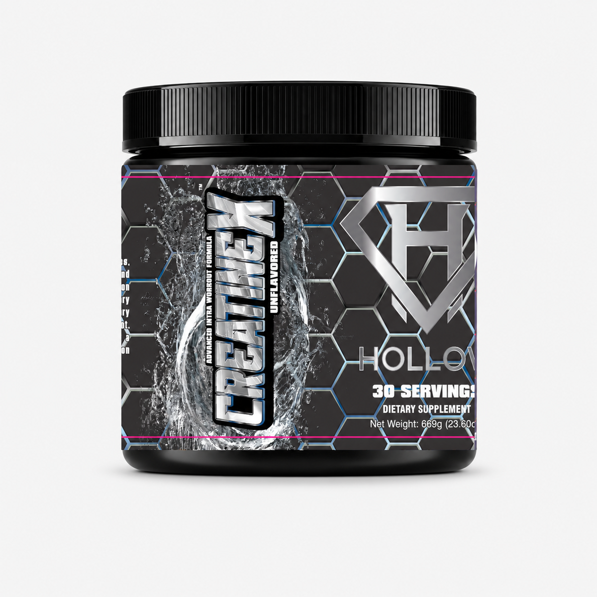 Hollow Labs creatine x Unflavored product render