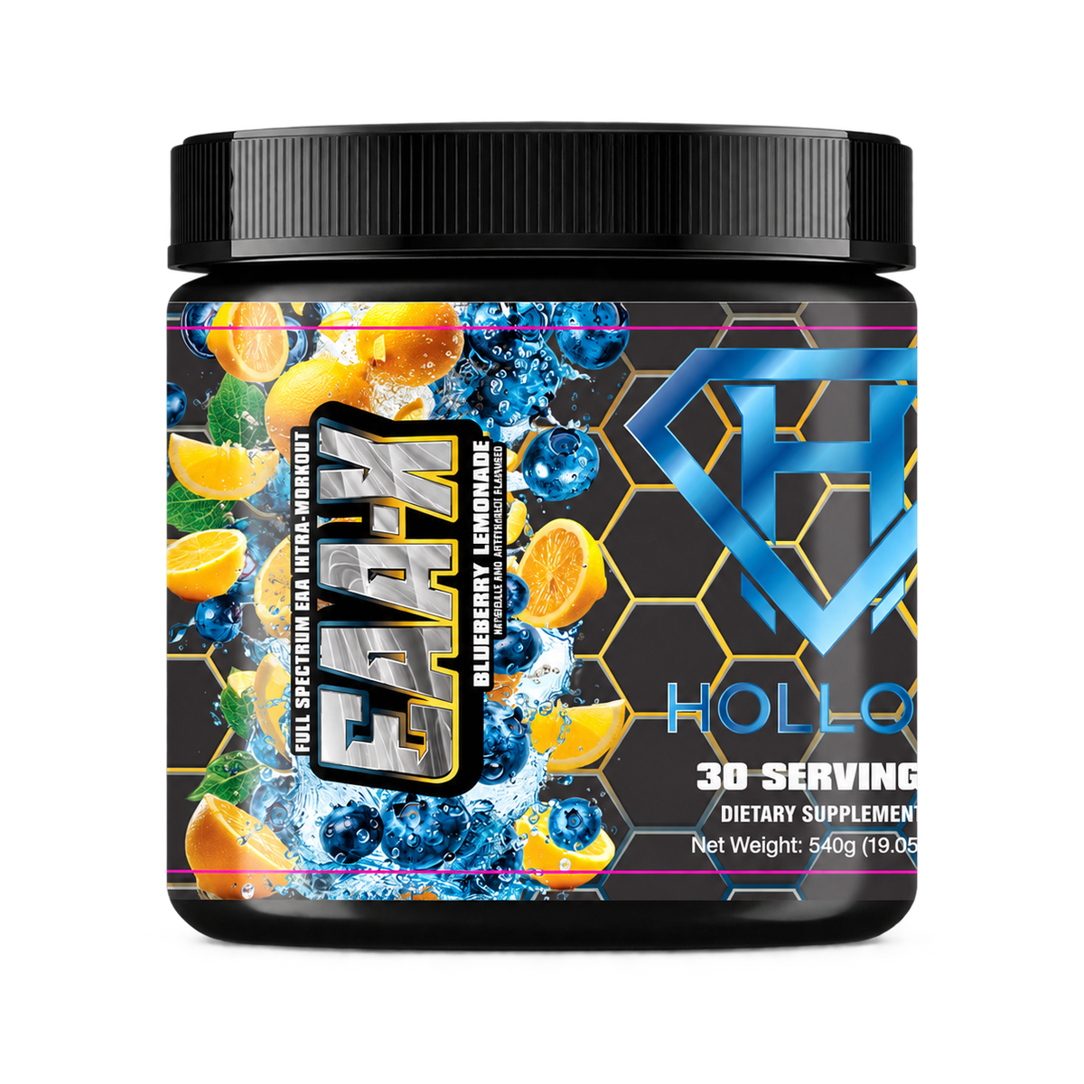 Hollow Labs eaax Blueberry Lemonade product render